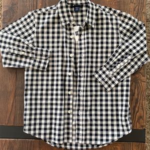 Gap Kids Plaid Long Sleeve Button Down ✨Size Small✨